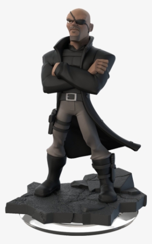 Disney Infinity Nick Fury Figure #3057698