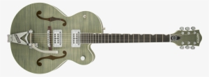 Hollow Body - Gretsch G6120sh Brian Setzer Hot Rod Highland Green #3057973