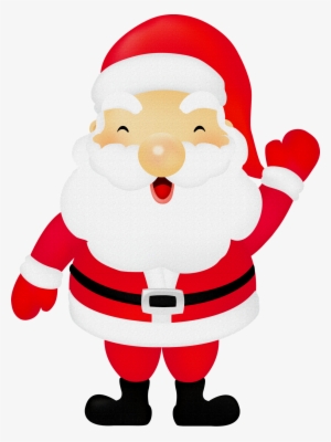 Papai Noel Png - Cute Santa Claus Clipart #3058064