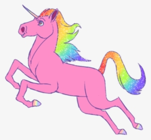 Pink Unicorn Psd - Розовый Единорог Пнг #3058282