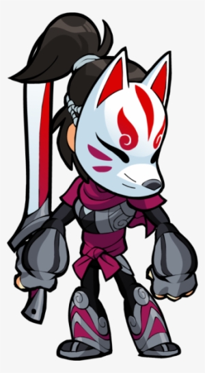 Brawlhalla Wiki Conceptual Art, Boards, Hero, Video - Hattori Brawlhalla #3060557