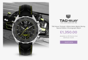 You Can Find Out More About The Tag Heuer Formula 1 - Aston Martin Tag Heuer #3060889