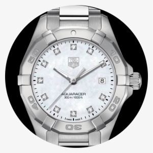 Ladies Tag Heuer Aquaracer 27mm Ref Way1413 - Tag Heuer Aquaracer Diamond Ladies Watch #3061199