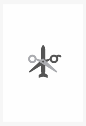 Scissor Plane Logo By Aaron Eiland - Scissor #3061273