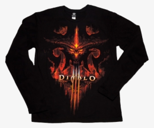 Diablo - Jinx Diablo Iii Burning Long Sleeve Tee #3061493
