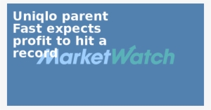 Uniqlo Parent Fast Expects Profit To Hit A Record - Graphics #3062625