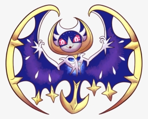 Pokemon Legendary Legendarypokemon Moon Pokemonmoon - Lunala Pokemon Moon Chibi #3062896