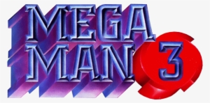 Mega Man 3 Logo #3063275