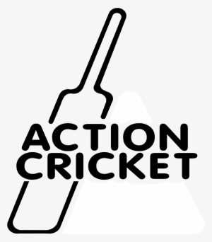 Action Cricket Logo Black And White - Cricket Logo Png #3063469