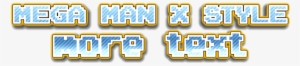 Your Text Here - Megaman Logo Generator #3063497
