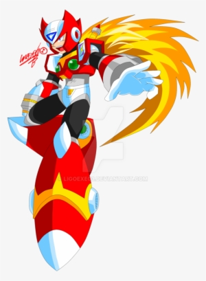 Zero Character Type 2 By Ligoexe03 On Deviantart - Zero Megaman X Png #3063538