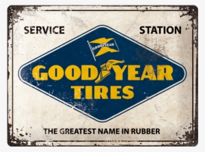 Goodyear Logo White Sign 30×40 Cm - Signpast Goodyear Tires Sign 00137 #3063566