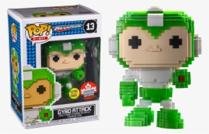 Mega Man Glow In The Dark 8-bit Pop Vinyl Figure (2018 - Funko Pop Games: Mega Man - Mega Man Action Figure #3063584