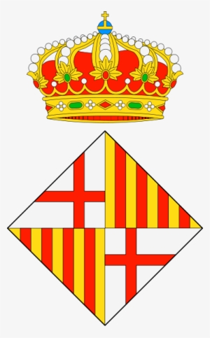 Escudo De Barcelona - Barcelona Old Logo Png #3065855