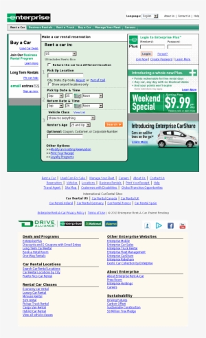 Enterprise Rent A Car Competitors, Revenue And Employees - Enterprise Holdings #3065992