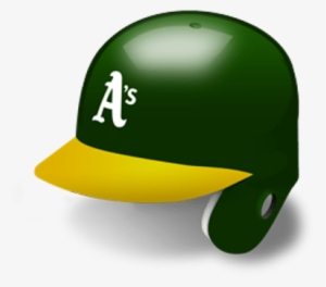 Oakland Athletics Helmet - Mlb Oakland Athletics Replica Mini Baseball Batting #3066199