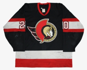 Bay Senators Logo - Ottawa Senators Black Jersey #3066225