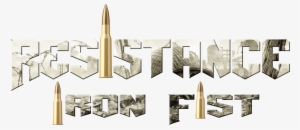 Resistance Iron Fist Game Logo - Calligraphy #3066739