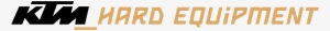 Ktm Hard Equipment Logo Png Transparent - Orange #3068393