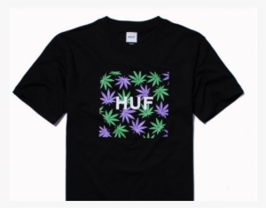 Huf Box Leaf T Shirt - Ombre Tee #3068488
