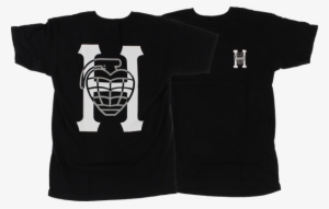 Thunder X Huf Classic Grenade Ss Xl-black - Emblem #3068670