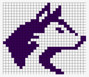 University Of Washington Huskies Perler Bead Pattern - Cool Animal Pixel Art #3068789