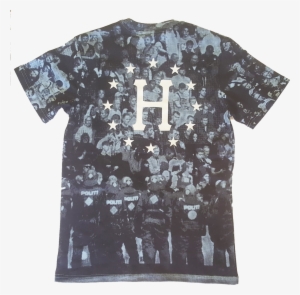 Huf Wc 12 Galaxies Riot Tee Powder Blue - T-shirt #3068810