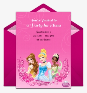 Disney Princess Online Invitation #3069285