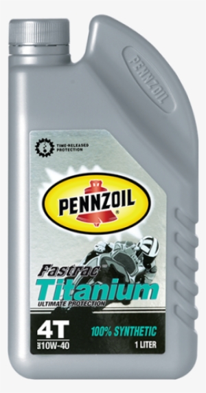 Pennzoil Fastrac Titanium 4t 100% Synthetic Sae 10w-40 - Pennzoil Sae Motor Oil, 10w-30 - 1 Qt Jug #3070505