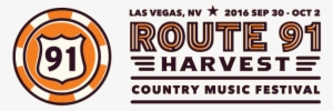 When You Complete An Online Mercury Auto Insurance - Route 91 Festival Logo #3070531
