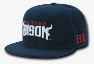 Ncaa Howard University Bisons Freshmen 6 Panel Snapback - W Republic Apparel Accent Snapback, Style 1020, Black #3070933