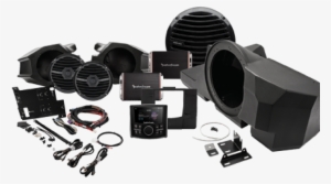 Rockford Fosgate Stage 3 600w Complete Rzr System - 2017 Polaris Ranger 900 Xp Radio Kit #3072090