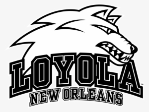 Wolf Head - Loyola New Orleans Logo #3073312