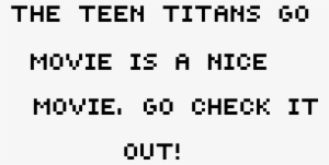 The Teen Titans Go Movie - Financial Market #3074650