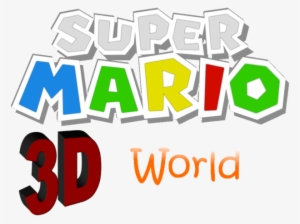 Super Mario 3d World Logo - Super Mario Logo Drawing #3075199