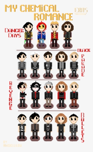 It's The First Time I Do This Kind Of Art - Pixel Art The Black Parade #3075516