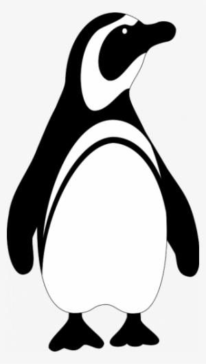 Emperor Penguin Clipart Transparent - Clip Art Penguin Black And White #3075687