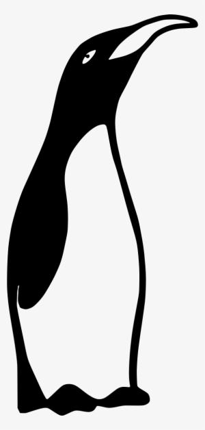 Smug Penguin Clipart By Corenominal - Penguin Clip Art Black And White #3075751