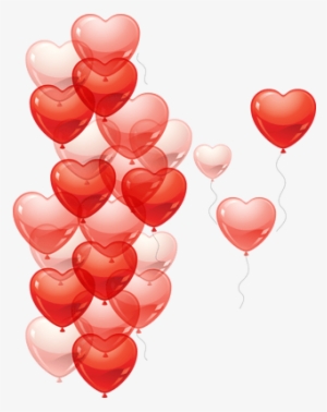 Heart Rain Balloon - Balloon Png #3076692 Heart Rain Balloon - Balloon Png #3076692
