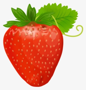 Strawberry Clipart Kawaii - Public Domain Strawberry Clipart #3076947