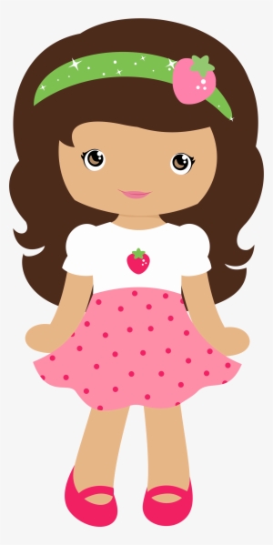 Moranguinho - Grafos-strawberrygirl11 - Minus Mais - Doll Clip Art Png #3077221
