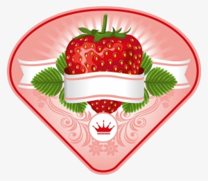 Fraise Png - Strawberry Clipart - Erdbeere - Fresa - Label Vector #3077233