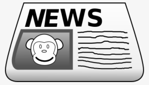 Paper Clipart Report - Newspaper Clip Art #3077652