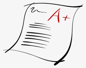 Paper Clipart Grade - Good Grade Clip Art #3077809