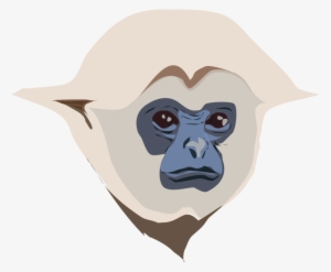Free To Use &, Public Domain Monkey Clip Art - Personalisierter Gibbon Keramik Ornament #3077989