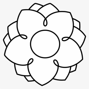 Flowers Clipart Black And White - Clip Art #3078425