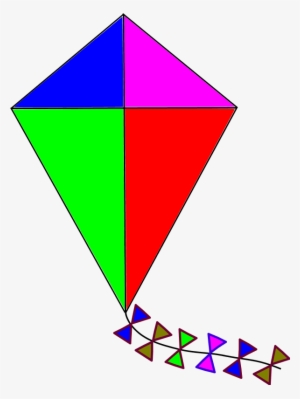 Colorful Kites Clipart 3 By John - Kite Clipart #3078692