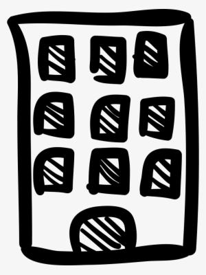 Building Hand Drawn Tower Comments - Building Hand Drawn Png #3078696