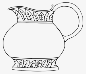 This Free Icons Png Design Of Vase 47 Line Drawing #3078809