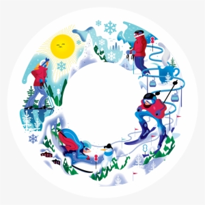 This Was A Pitch For A Ski Resort Somewhere In The - Circle #3079295